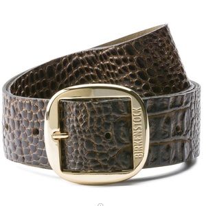 NWT Birkenstock Knoxville Embossed Leather Belt